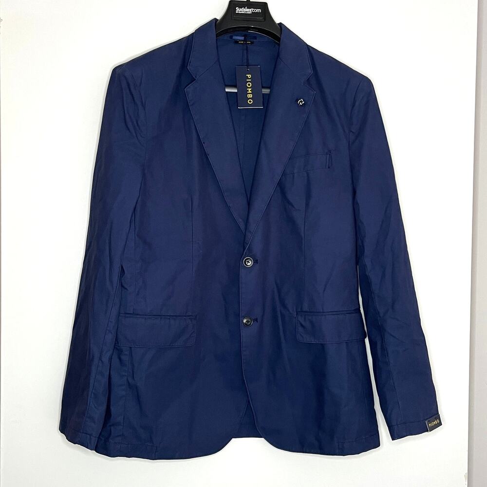 Piombo Navy Blazer 42
